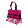 Dior Medium Embroidered Canvas Butterfly D Jungle Pop Book Tote Secondhand