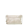 Bvlgari Metallic Calfskin Chandra Flap Crossbody Secondhand