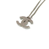 Chanel CC Brass and Strass Pendant Necklace Secondhand