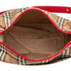 Burberry Haymarket Check Canvas Shoulder Bag Secondhand