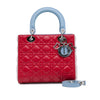 Dior Medium Tricolor Lambskin Cannage Lady Dior Secondhand