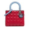 Secondhand Dior Medium Tricolor Lambskin Cannage Lady Dior