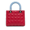 Dior Medium Tricolor Lambskin Cannage Lady Dior Secondhand