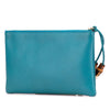 Gucci Calfskin Bamboo Clutch Secondhand