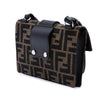 Fendi Zucca Canvas Convertible Baguette Pouch Secondhand