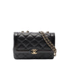 Chanel Mini Crumpled Glazed Lambskin Flap Secondhand