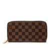 Louis Vuitton Damier Ebene Zippy Long Wallet Secondhand