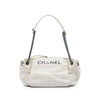 Chanel Chocolate Bar Lambskin LAX Accordion Shoulder Bag Secondhand