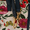 Secondhand Gucci Medium Canvas Flora Satchel