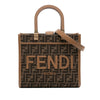 Fendi Small Zucca Canvas Sunshine Shopper Tote Secondhand
