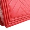 Chanel Medium Chevron and Diamond Quilted Lambskin Boy Flap Secondhand