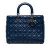 Dior Large Lambskin Cannage Lady Dior Secondhand
