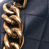 Chanel Paris Rome Large Sheepskin Trapezio Flap Secondhand