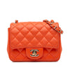 Chanel Mini Square Classic Lambskin Single Flap Secondhand