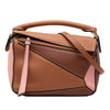 LOEWE Mini Tricolor Calfskin Puzzle Satchel Secondhand