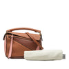 LOEWE Mini Tricolor Calfskin Puzzle Satchel Secondhand