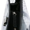 Chanel Small PVC and Crumpled Calfskin Camellia Coco Bucket Bag Secondhand