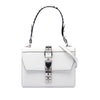 Prada City Calf and Saffiano Studded Elektra Satchel Secondhand