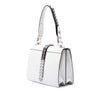 Prada City Calf and Saffiano Studded Elektra Satchel Secondhand