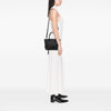 Miu Miu Goatskin Madras Front Pocket Satchel Secondhand
