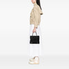 Prada Vitello Trimmed Tessuto Tote Secondhand