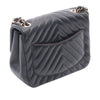 Chanel Mini Square Classic Chevron Lambskin Single Flap Secondhand