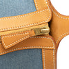Hermès Denim and Calfskin Sac Doremi 33 Secondhand