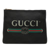 Gucci Medium Calfskin Logo Portfolio Clutch Secondhand
