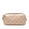 Secondhand Gucci GG Crystal Cosmetic Pouch