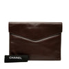 Secondhand Chanel CC Smooth Calfskin Envelope Clutch