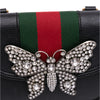 Gucci Small Leather Linea Totem Crystal Butterfly Crossbody Secondhand