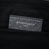 Balenciaga Lambskin Motocross Classic Zip Around Flat Clutch Secondhand