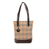 Burberry Haymarket Check Canvas Tote Secondhand