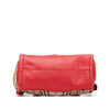 Burberry Haymarket Check Coated Canvas Satchel Secondhand