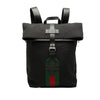 Gucci Canvas Techno Web Fold Over Backpack Secondhand