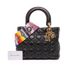 Dior Medium Grained Calfskin Cannage Supple Lady Dior Secondhand