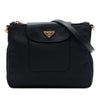 Prada Saffiano Trimmed Tessuto Crossbody Secondhand