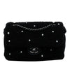 Chanel Medium Shearling Pearl Studded Flap Secondhand