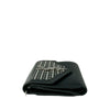 Saint Laurent Studded Leather Monogram Bifold Wallet Secondhand