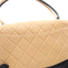 Chanel CC Quilted Lambskin Bicolor Flap Secondhand