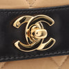 Chanel CC Quilted Lambskin Bicolor Flap Secondhand