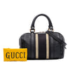 Gucci Small Calfskin Web Joy Boston Bag Secondhand