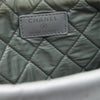 Chanel Large Quilted Lambskin Colorblock Patchwork O Case Clutch Secondhand