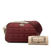 Gucci Small Quilted Mini GG Canvas and GG Supreme Double G Crossbody Secondhand