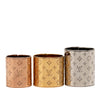 Louis Vuitton Brass Nanogram Ring Set Secondhand