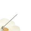 Chanel Canvas Camellia Brooch Secondhand