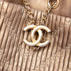 Chanel Small Metallic Lambskin Coco Pleats Drawstring Bucket Bag Secondhand