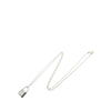 Secondhand Louis Vuitton Sterling Silver Lockit Pendant Necklace