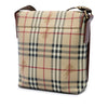 Burberry Haymarket Check Coated Canvas Crossbody Secondhand