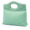 Chanel Small Quilted Shiny Lambskin 31 Shopping Bag Secondhand